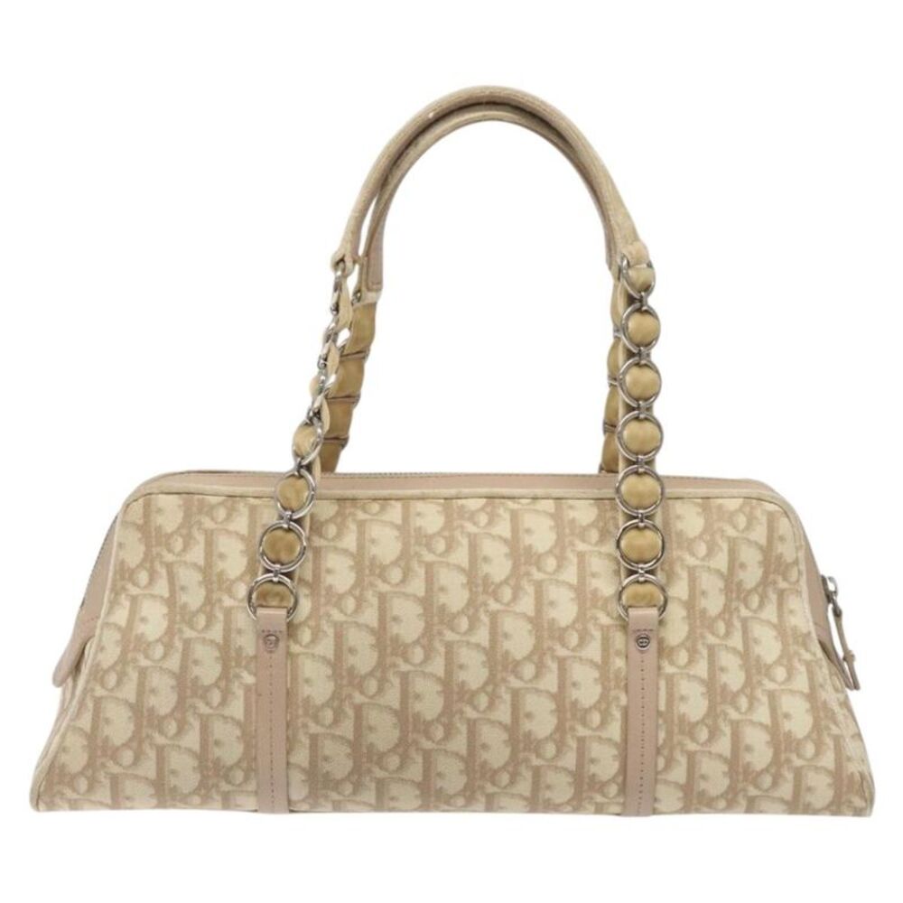 Dior Beige Canvas Tote Bag (Pre-Owned) - Picture 2 of 16